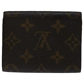 Louis Vuitton-LOUIS VUITTON Monogram Amberop Cartes de Visit Card Case M62920 LV Auth th4717-Monograma