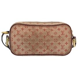 Louis Vuitton-LOUIS VUITTON Monogram Mini Juliet MM Shoulder Bag Red M92219 LV Auth 69519-Red