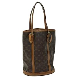 Louis Vuitton-LOUIS VUITTON Monogram Bucket GM Shoulder Bag M42236 LV Auth 69475-Monogram