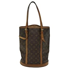 Louis Vuitton-LOUIS VUITTON Monogram Bucket GM Shoulder Bag M42236 LV Auth 69475-Monogram