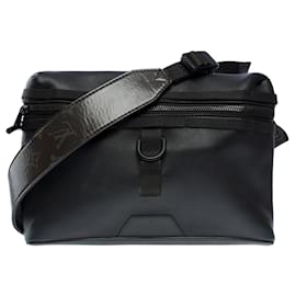 Louis Vuitton-LOUIS VUITTON Tasche aus schwarzem Leder - 101792-Schwarz