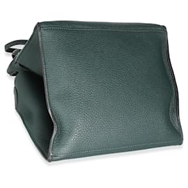 Céline-Celine Green Supple Grained calf leather Small Big Bag-Green