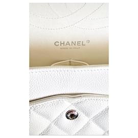 Chanel-Chanel timeless caviar-White