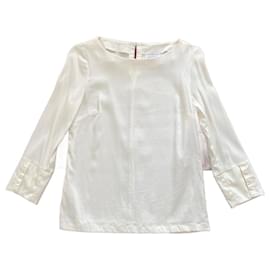 Cartier Silk Blouse Eggshell Eggshell