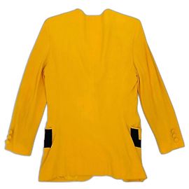 Moschino Cheap And Chic Yellow jacket Moschino vintage Yellow