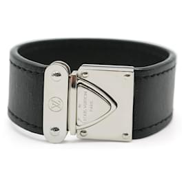 Louis Vuitton-Louis Vuitton Nomade Koala Black Silver Tone Bracelet-Metallic