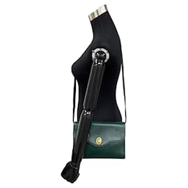 Dior-Leather Logo Flap Crossbody Bag-Other