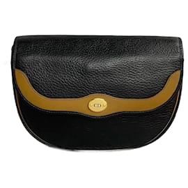 Dior-Leather Logo Crossbody Bag-Other