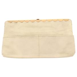 Chloé-CHLOE  Clutch bags T.  Leather-Cream