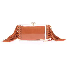 Charlotte Olympia-CHARLOTTE OLYMPIA Clutch bags T.  Couro-Laranja
