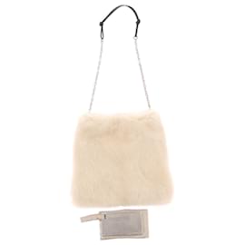Prada-PRADA  Handbags T.  cloth-White