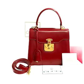 Gucci-Leather Lady Lock Handbag-Other