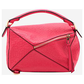 Loewe-Red small Anagram Puzzle bag-Red