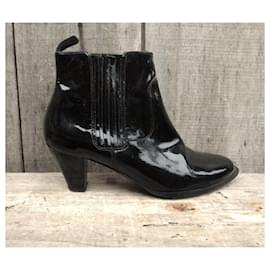 Robert Clergerie-Robert Clergerie ankle boots size 37-Black