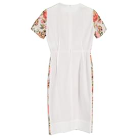 Stella Mc Cartney-Vestido floral hasta la rodilla de Stella McCartney en poliéster multicolor-Multicolor,Otro