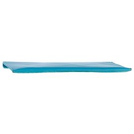 Bolsa clutch Jimmy Choo Rosetta em camurça azul e couro Azul