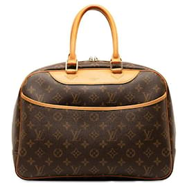 Louis Vuitton-Bolsa de lona Louis Vuitton Monograma Deauville M47270 em boa condição-Outro