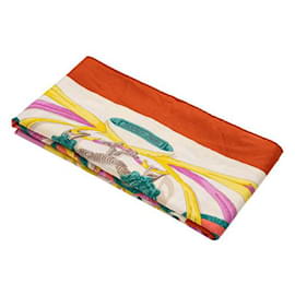 Hermès-Bufanda de cachemir con varios estampados-Multicolor