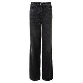 Prada Logo-Plaque Jeans Black