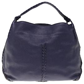 Autre Marque-BOTTEGAVENETA Shoulder Bag Leather Purple Auth 66058-Purple