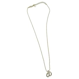 Christian Dior-Christian Dior Collar metal Oro Autenticación5774-Dorado