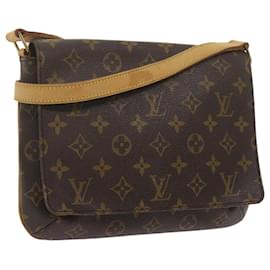 Louis Vuitton-LOUIS VUITTON Monogram Musette Tango Short Strap Shoulder Bag M51257 Auth FM3008-Monogram