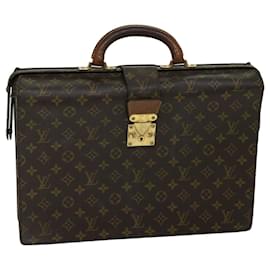 Louis Vuitton-LOUIS VUITTON Monogram Serviette Fermoir Business Bag M53305 LV Auth th4719-Monogram