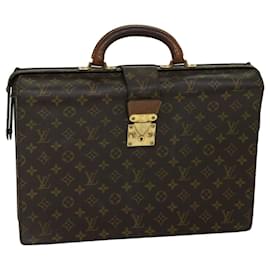 Louis Vuitton-LOUIS VUITTON Monograma Serviette Fermoir Business Bag M53305 LV Auth th4719-Monograma