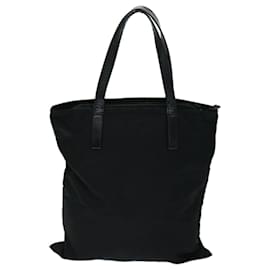 Prada-PRADA Hand Bag Nylon Black Auth ep3746-Black