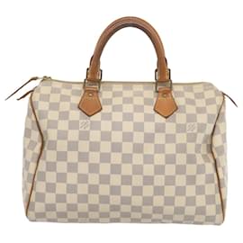 Louis Vuitton-Louis Vuitton Damier Azur Speedy 30 Hand Bag N41533 LV Auth 69028-Other