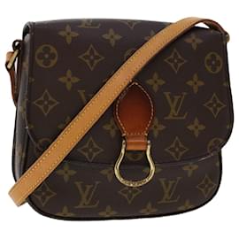 Louis Vuitton-LOUIS VUITTON Monogram Saint Cloud PM Shoulder Bag M51244 LV Auth 47602-Monogram