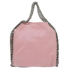 Autre Marque-Stella MacCartney Chain Falabella Umhängetasche Polyester Pink Auth bs10808-Pink