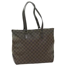Louis Vuitton-LOUIS VUITTON Damier Ebene Cabas Mezzo Tote Bag SPO LV Auth 63179-Other