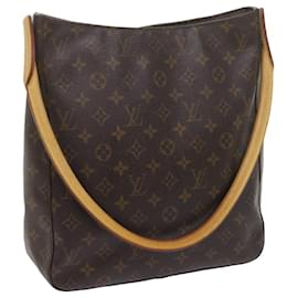Louis Vuitton-LOUIS VUITTON Monogram Looping GM Shoulder Bag M51145 LV Auth bs10715-Monogram