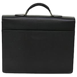 Louis Vuitton-LOUIS VUITTON Taiga Servilleta Moskova Business Bag Ardoise M30032 LV Auth 69688-Otro
