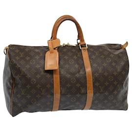 Louis Vuitton-Louis Vuitton-Monogramm Keepall 50 Boston Bag M.41426 LV Auth 68764-Monogramm