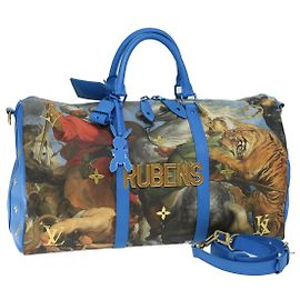 LOUIS VUITTON Masters Collection Keepall Bandouliere 50 Borsa M43344 auth 68920UN Monogramma