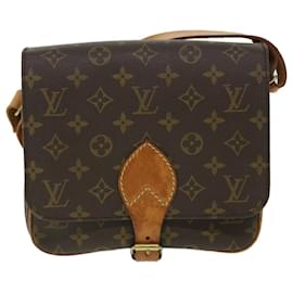 Louis Vuitton-Bolsa de ombro M LOUIS VUITTON Monogram Cartouchiere MM51253 Autenticação de LV 51166-Monograma