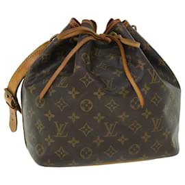 Louis Vuitton-LOUIS VUITTON Monogram Petit Noe Shoulder Bag M42226 LV Auth 51212-Monogram