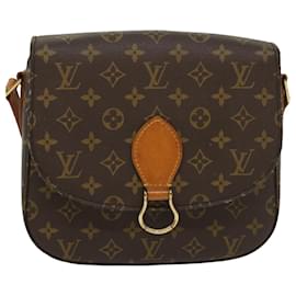 Louis Vuitton-LOUIS VUITTON Monogram Saint Cloud GM Shoulder Bag M51242 LV Auth 55303-Monogram