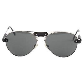 Chloé Schwarze Pilotenbrille Schwarz
