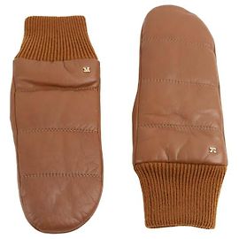 Max Mara Lederhandschuhe Braun