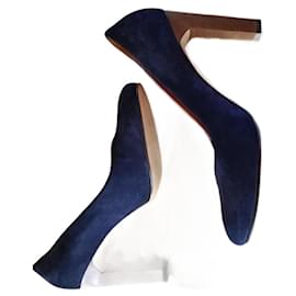 Michel Vivien-Zapatos de tacón-Azul marino