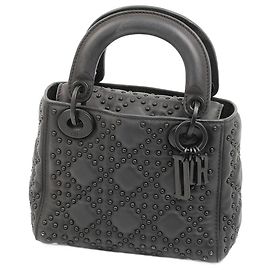 Bolsos DIOR Cuero Negro