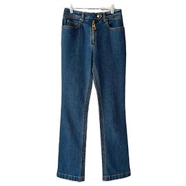 Jeans blu Louis Vuitton Blu