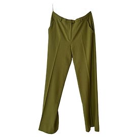 Miu Miu – Olivgrüne Wollhose, FW1999 Andere