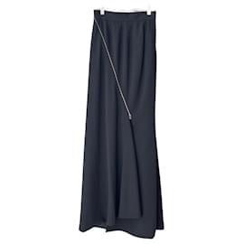 Gianfranco Ferré-GIANFRANCO FERRE, Asymmetrical Zip Skirt, 1990S-Camel