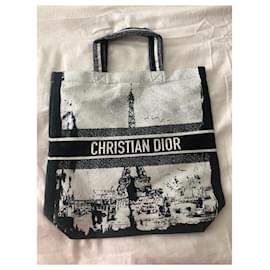 Dior-Tote bag Dior em lona FAll 2024 Nova York-Preto