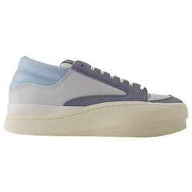 Y3 Baskets basses Centennial - Y-3 - Cuir - Blanc Blanc