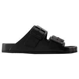Sunday Sandalen - Balenciaga - Leder - Schwarz Schwarz